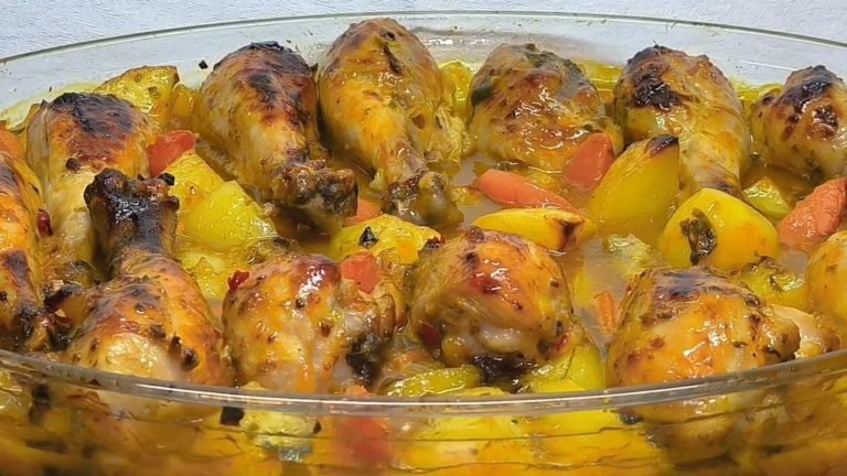Muslos de pollo al horno glaseados con salsa sweet chili, receta de Cocina con Flory